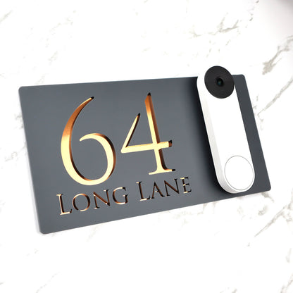 Bellissima DB A4 House Sign