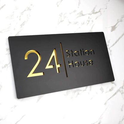 Bellissima H2 A4 House Sign