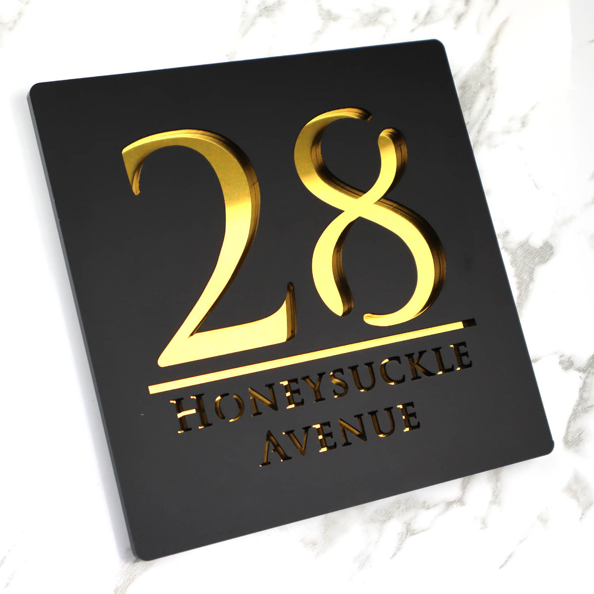 Bellissima S1 A5 House Sign