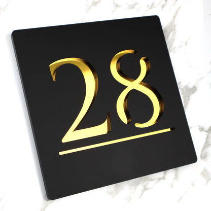 Bellissima S1 A5 House Sign