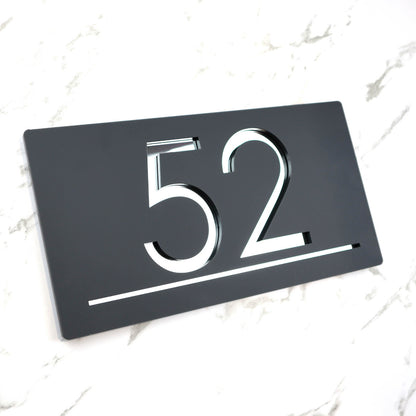 Bellissima H3 A4 House Sign