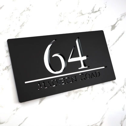 Bellissima H3 A4 House Sign