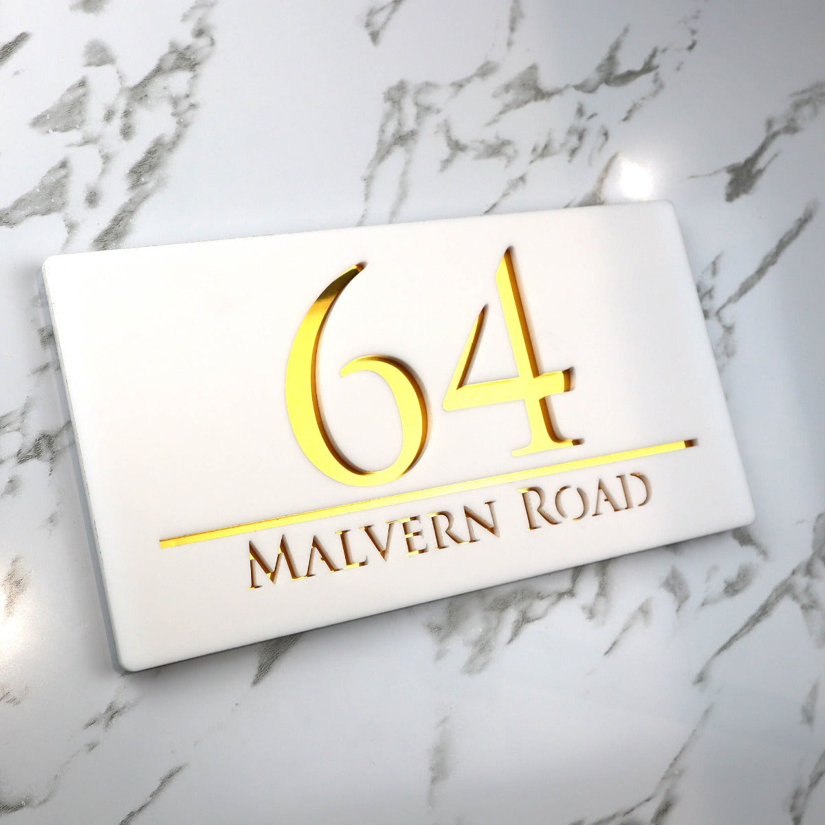 Bellissima H3 A4 House Sign