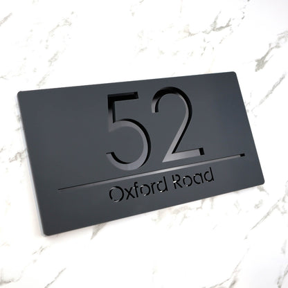 Bellissima H3 A4 House Sign