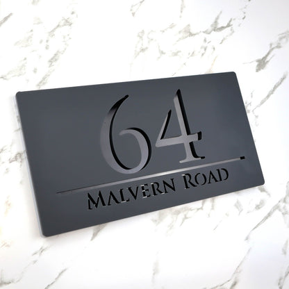 Bellissima H3 A4 House Sign