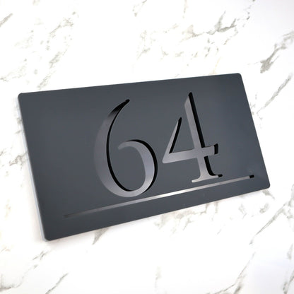 Bellissima H3 A4 House Sign