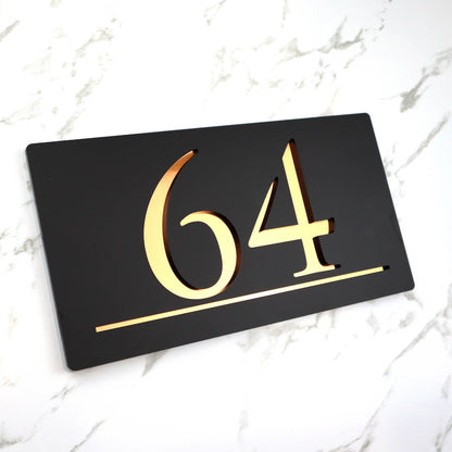 Bellissima H3 A4 House Sign