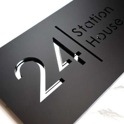 Bellissima H2 A4 House Sign