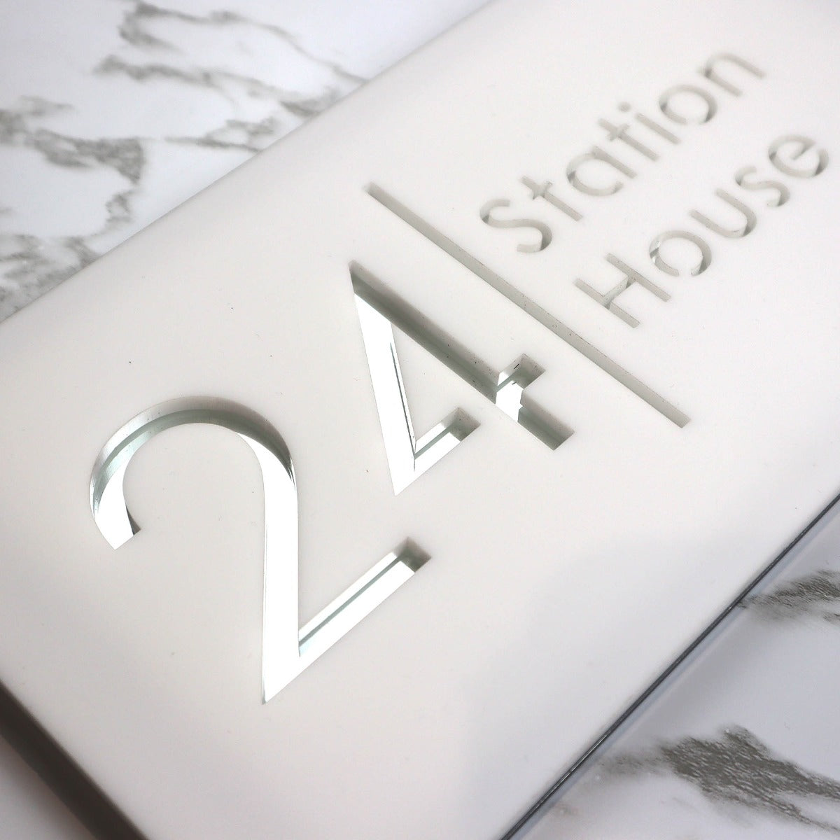 Bellissima H2 A4 House Sign