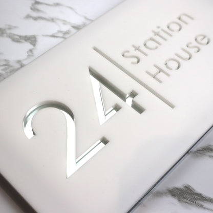 Bellissima H2 A4 House Sign