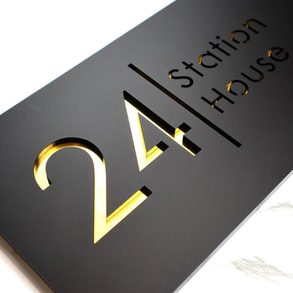 Bellissima H2 A4 House Sign