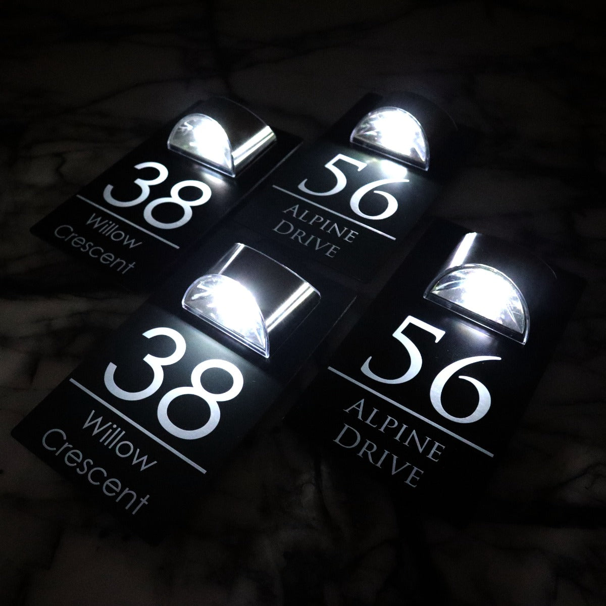 Exalted LED A4 House Sign