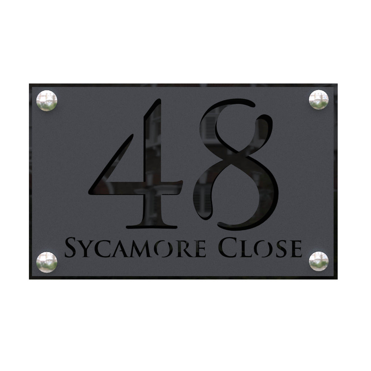 Simpatico A4 House Sign