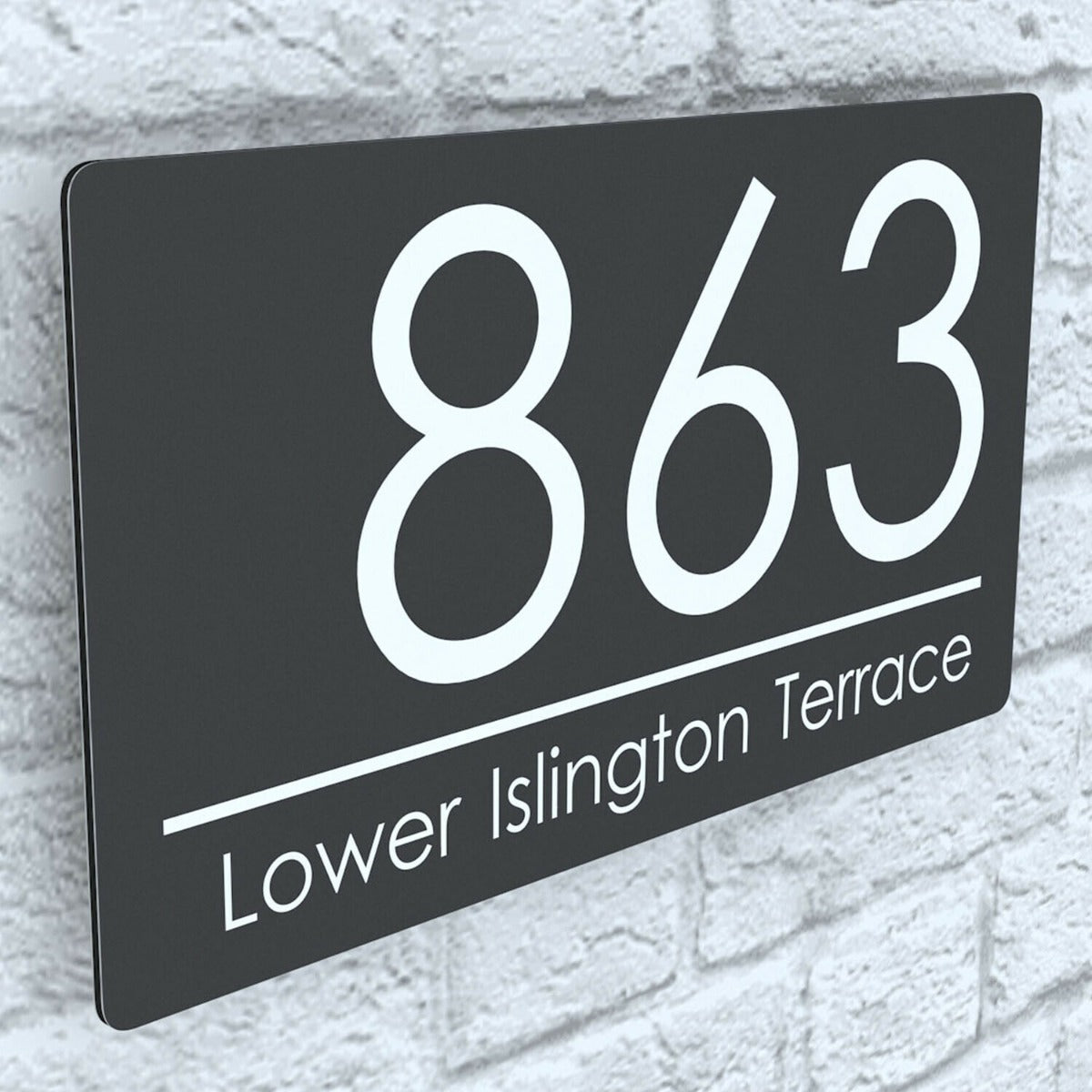 Exalted H1 A4 House Sign