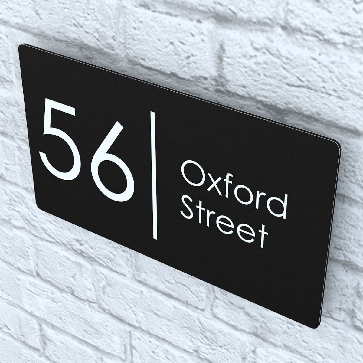 Exalted H2 A4 House Sign