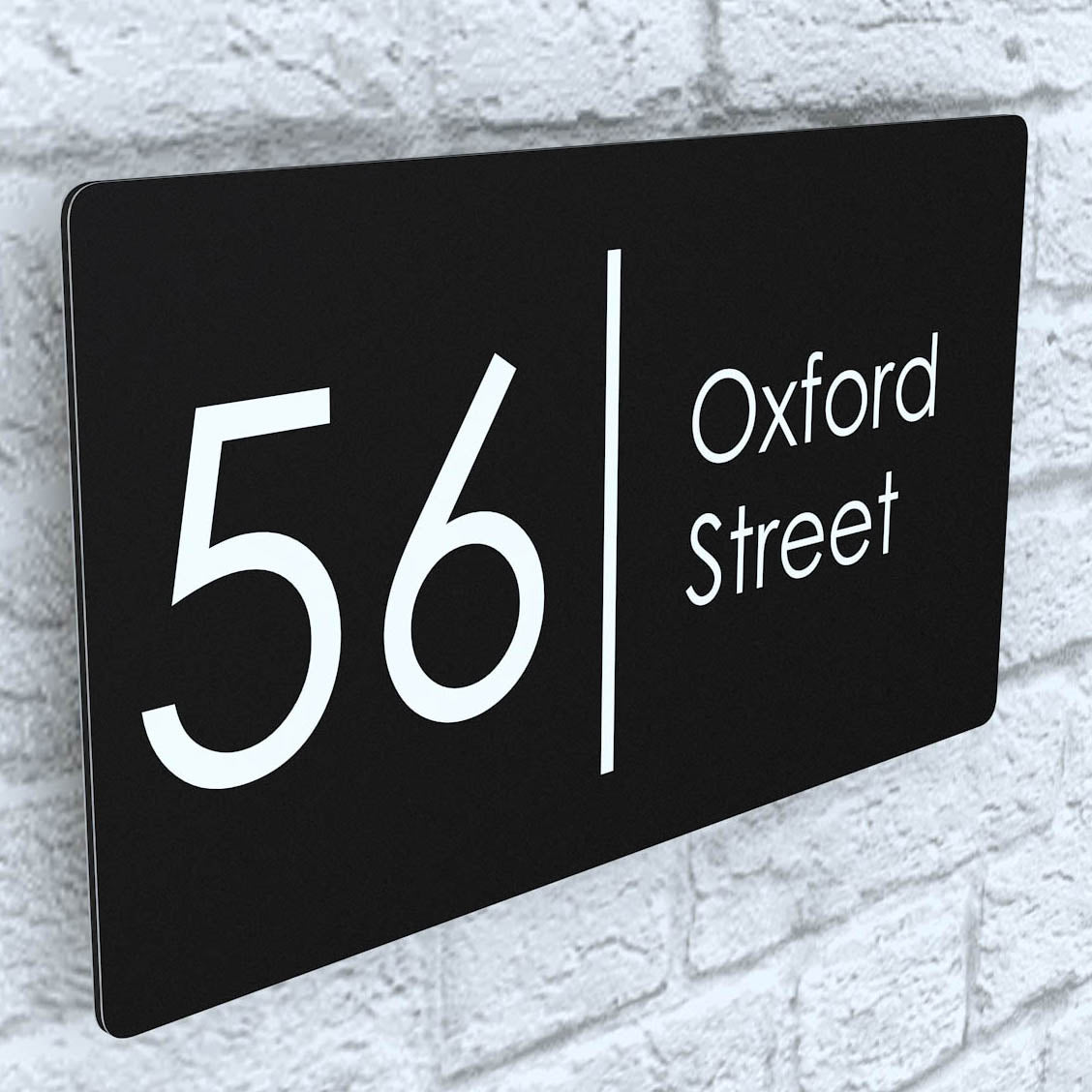 Exalted H2 A4 House Sign