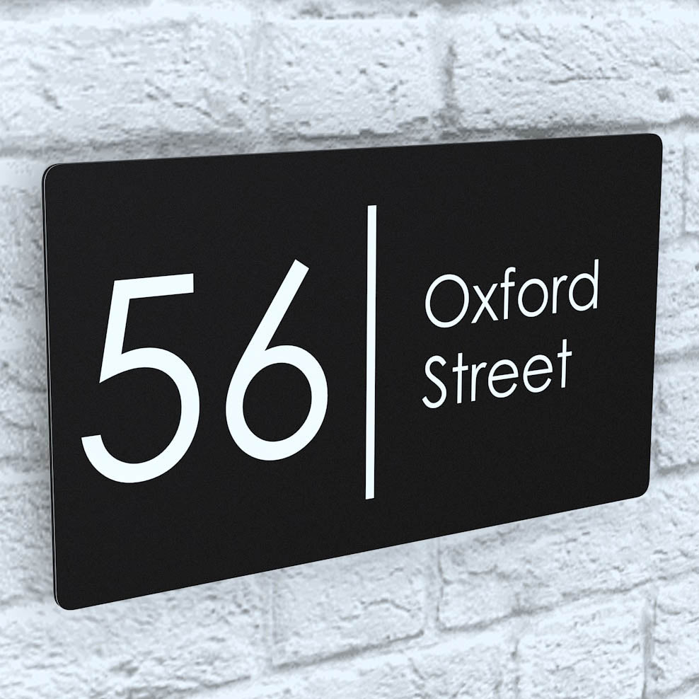 Exalted H2 A4 House Sign