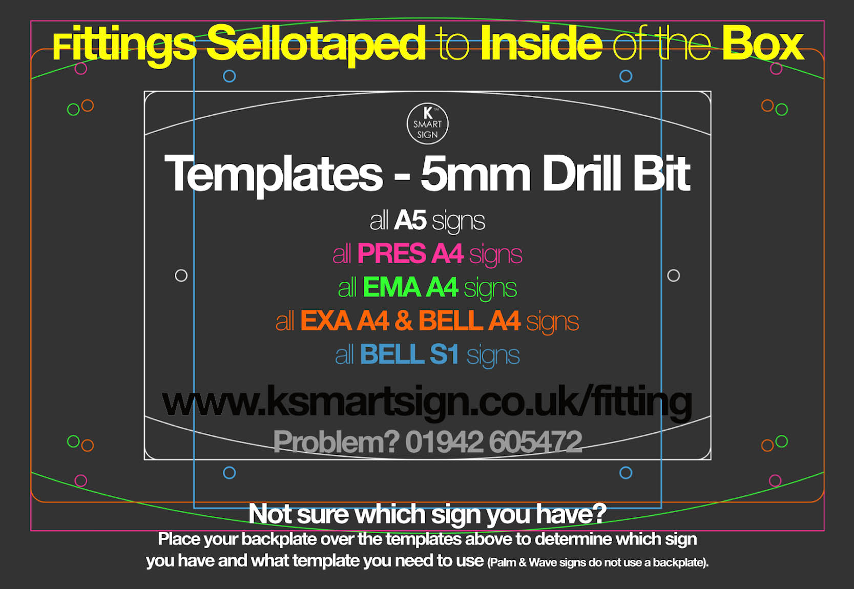 Bellissima LED A4 House Sign