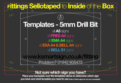 Bellissima LED A4 House Sign