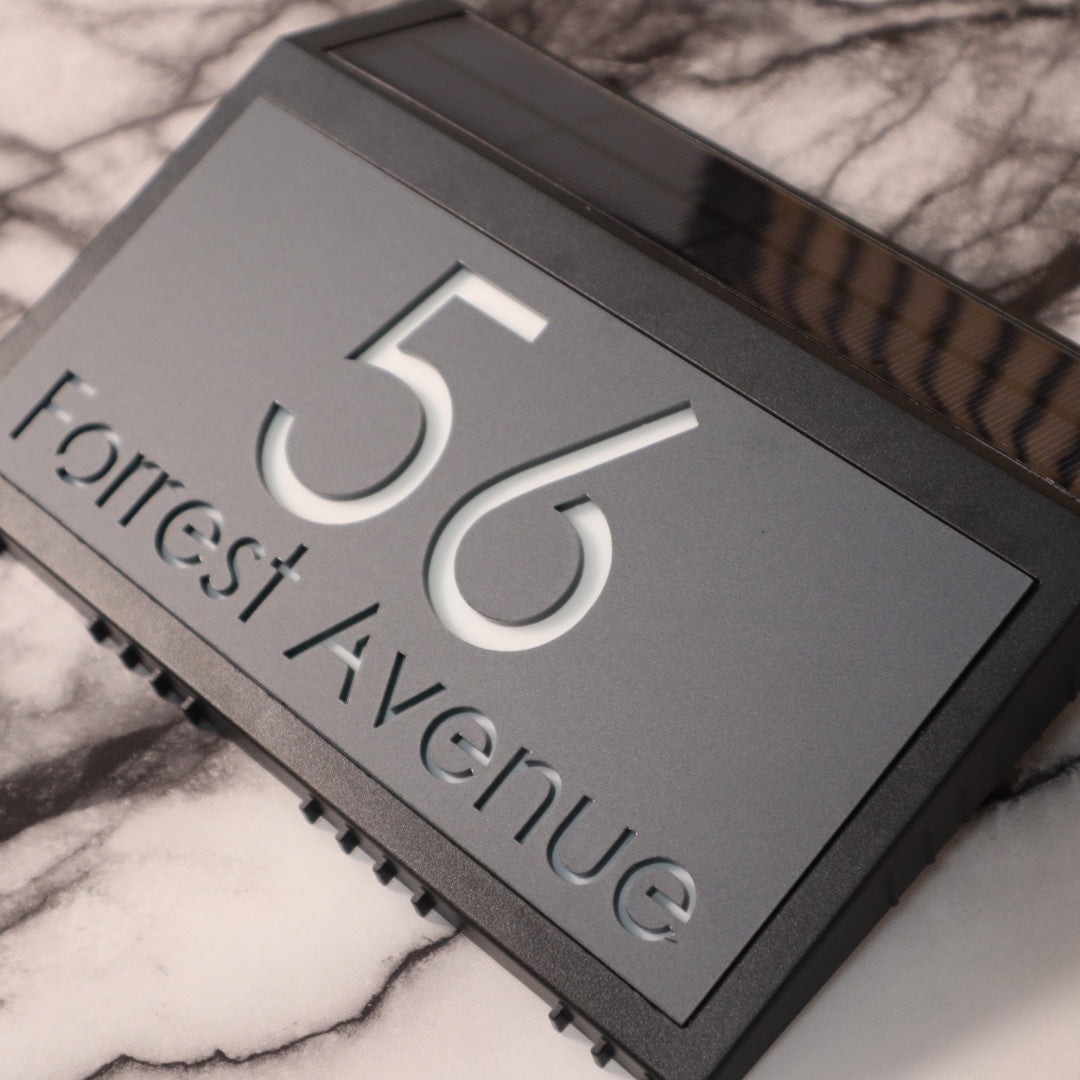 La Luce H3 A5 House Sign