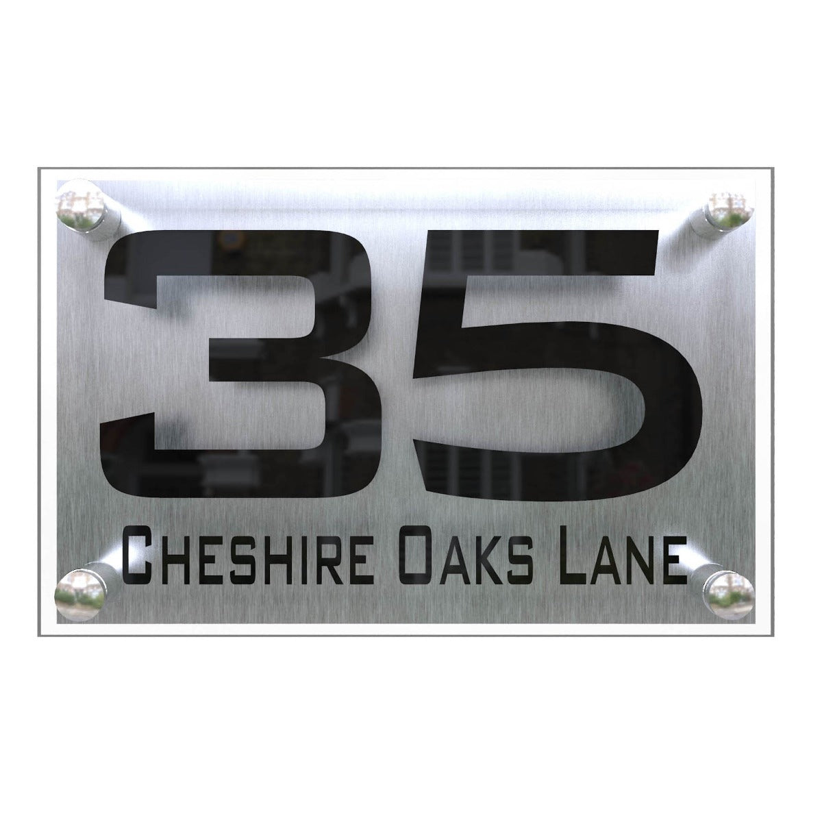 Prestige A4 House Sign