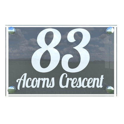 Prestige A4 House Sign
