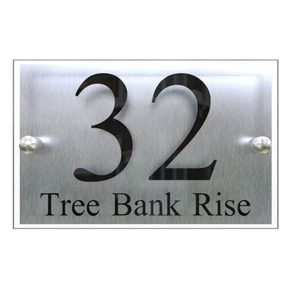 Prestige A5 House Sign