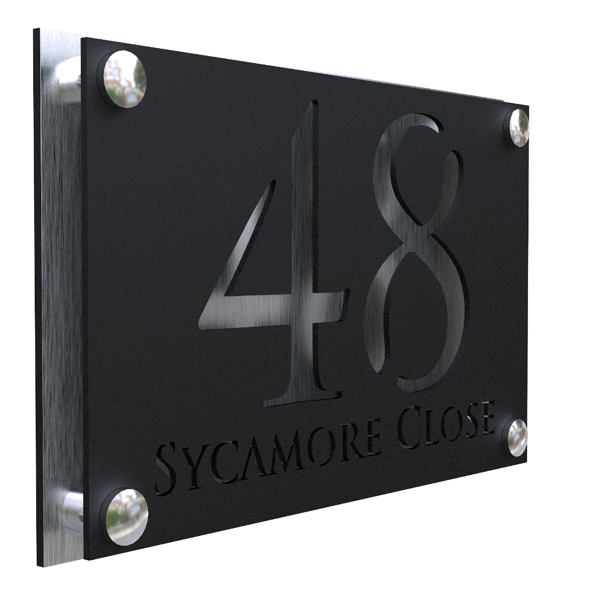 Simpatico A4 House Sign