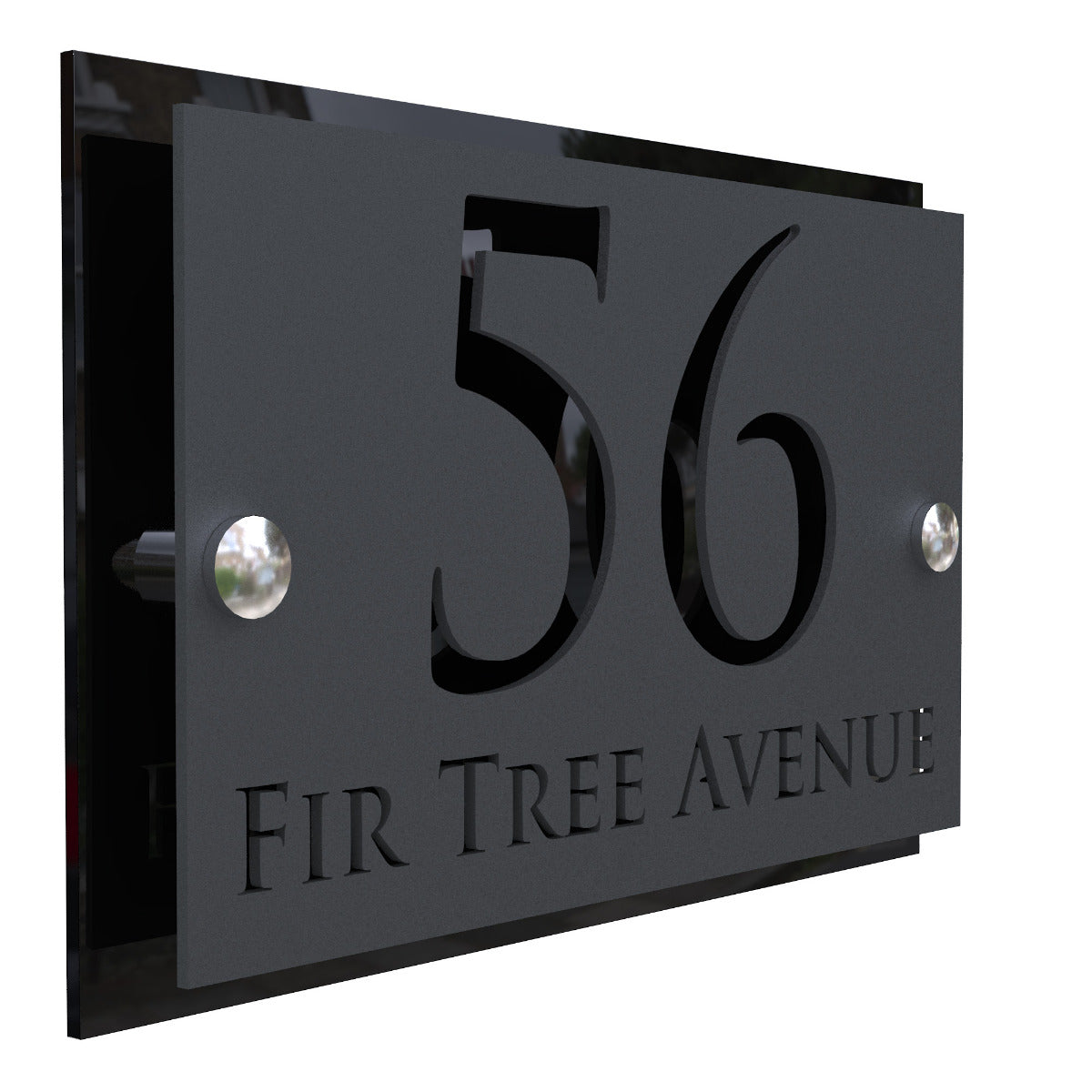 Simpatico A5 House Sign
