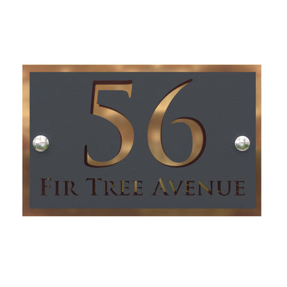 Simpatico A5 House Sign