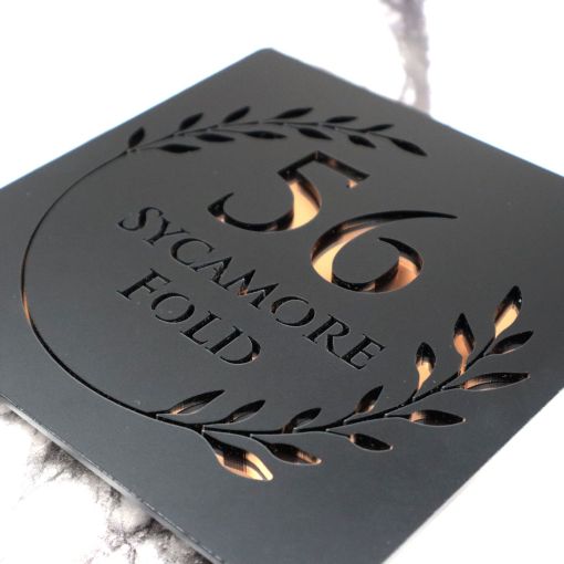 Bellissima Decorative S1 A5 House Sign