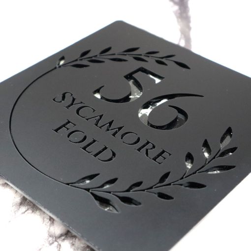 Bellissima Decorative S1 A5 House Sign