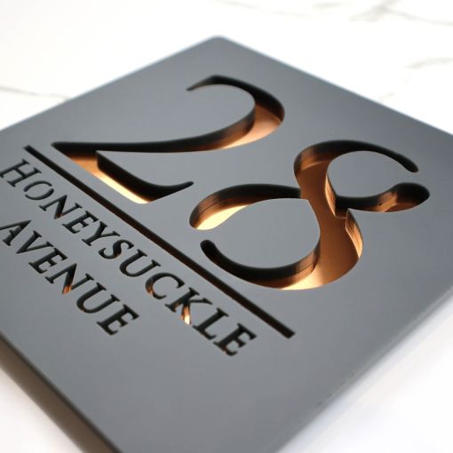 Bellissima S1 A5 House Sign
