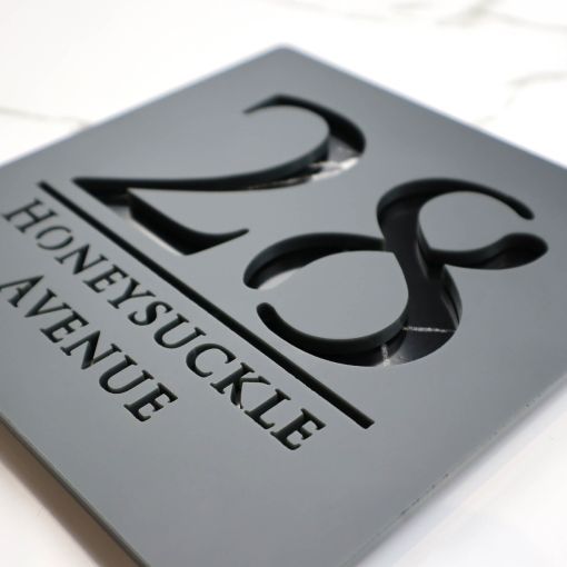 Bellissima S1 A5 House Sign