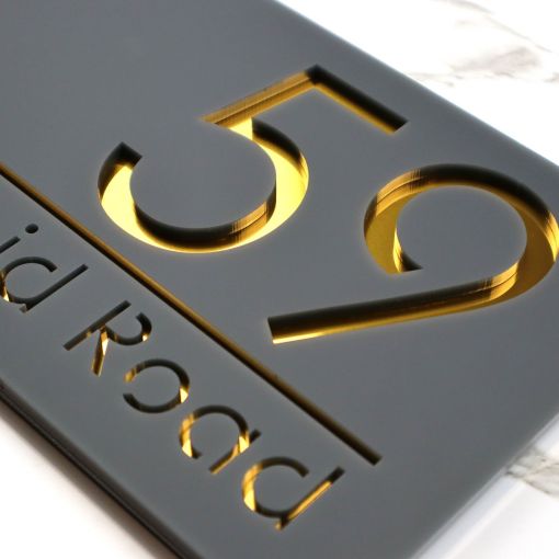 Bellissima H1 A4 House Sign