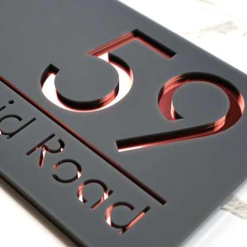 Bellissima H1 A4 House Sign