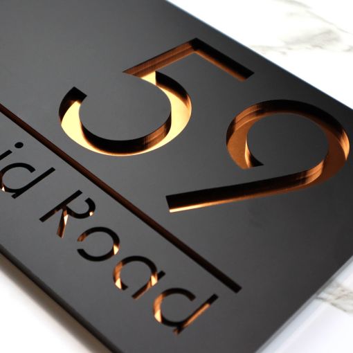 Bellissima H1 A4 House Sign