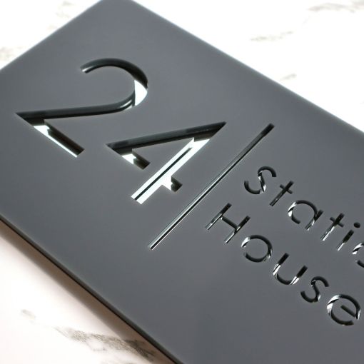 Bellissima H2 A4 House Sign