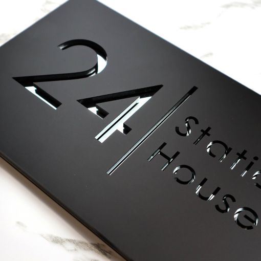 Bellissima H2 A4 House Sign