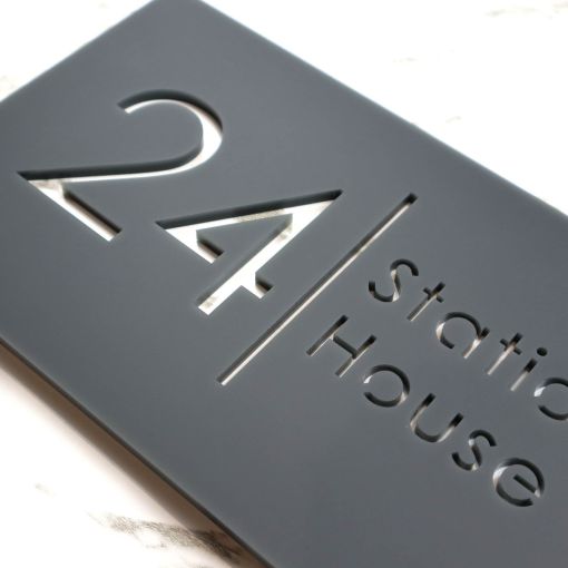 Bellissima H2 A4 House Sign