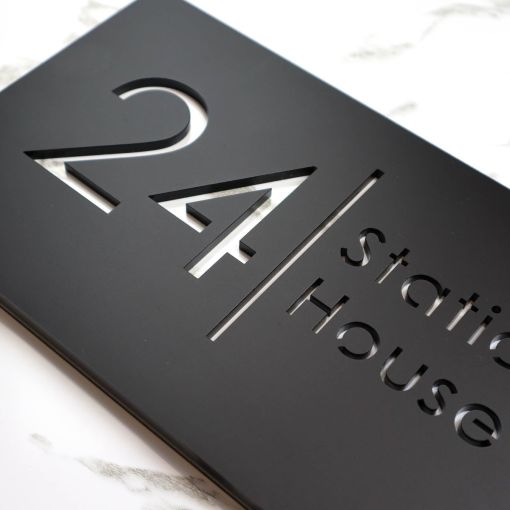 Bellissima H2 A4 House Sign