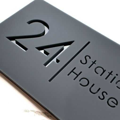 Bellissima H2 A4 House Sign