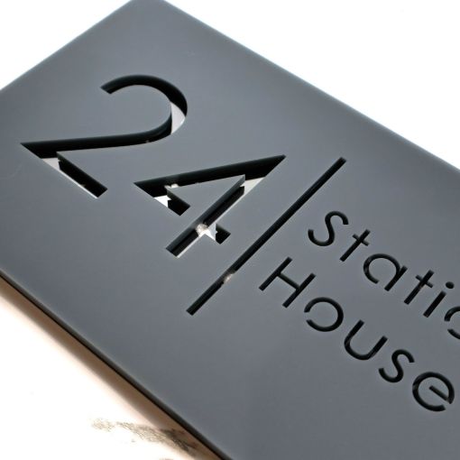 Bellissima H2 A4 House Sign