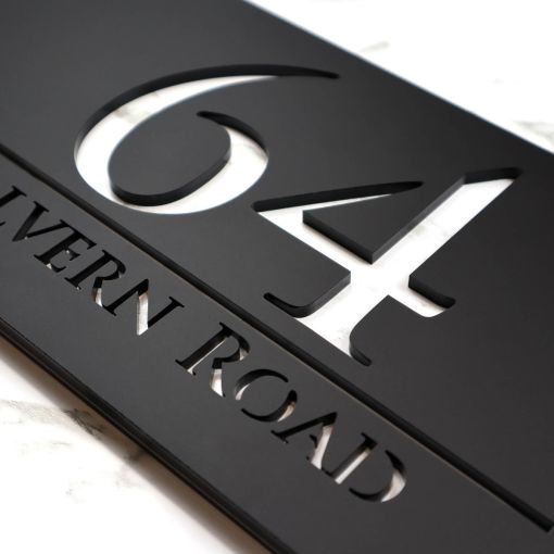 Bellissima H3 A4 House Sign