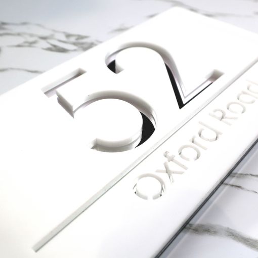 Bellissima H3 A4 House Sign