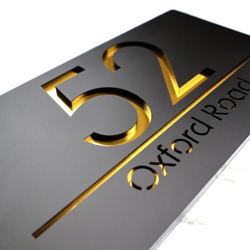 Bellissima H3 A4 House Sign