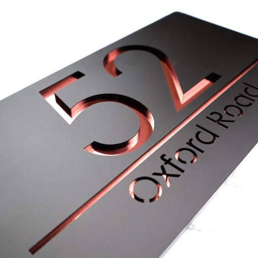 Bellissima H3 A4 House Sign