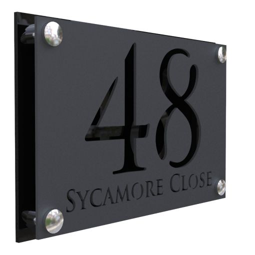 Simpatico A4 House Sign