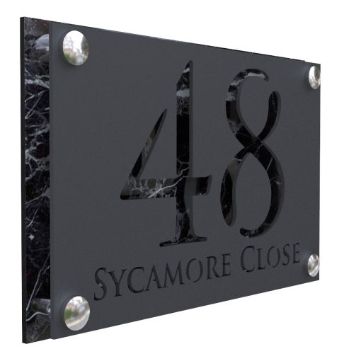 Simpatico A4 House Sign