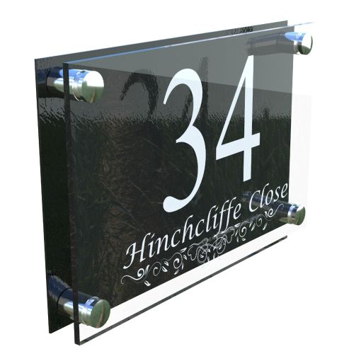 Decorative A4 House Sign